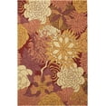 thumbnail image 2 of Nourison South Beach Indoor/Outdoor Floral Artistic Spice 5' x 7'6" Area Rug, (5' x 8'), 2 of 7