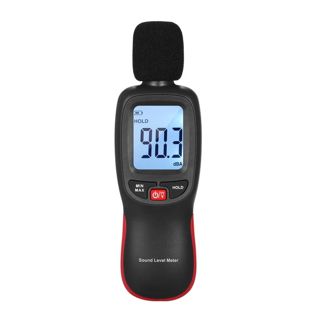 Mini LCD Digital Noisemeter Medidor de nivel de sonido 30-130dB Volumen de ruido