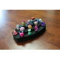 thumbnail image 7 of Polar Whale 2 Toy Figurine Character Display Pyramids Washable for Home Bedroom Playroom Compatible with Shopkins Hatchimals Colleggtibles  3.5 x 8 x 2 inches Black Foam 3 Tier Stand, 7 of 7