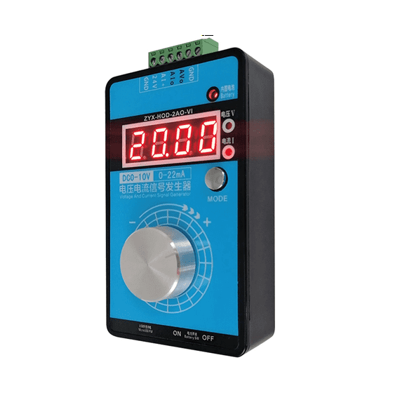 05V10V 020MA/420MA Signal Generator Adjustable Current Voltage Analog Signal Sources Output 24V(No Battery)