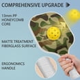 thumbnail image 2 of Pickleball Paddles Set Of 2, Fiberglass Surface, Camouflage Print, 4 Balls & Bag, 2 of 5