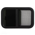 thumbnail image 3 of RV Slide Window, Aluminum Alloy Frame 610x385mm Durable Tempered Glass  RV Replacement Window  for Engineering Vehicles, 3 of 8