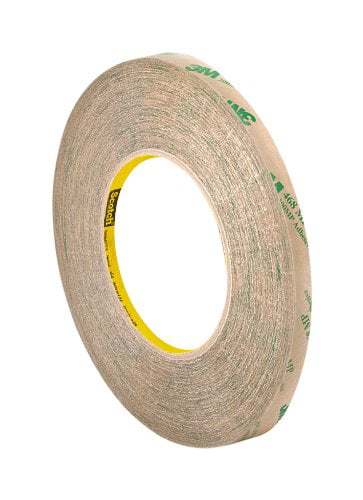 5 yd 3M 3/8-5-468MP Adhesive Transfer Tape 468MP Length 0.38" Wide Clear 