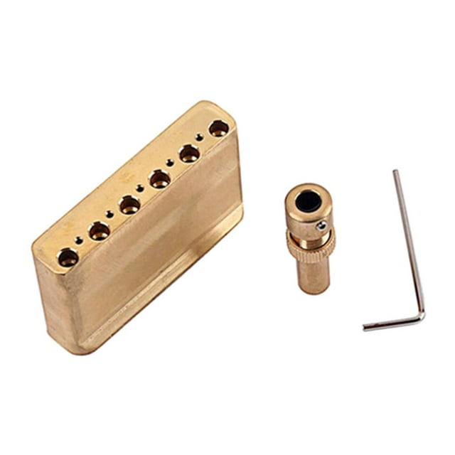 MERIGLARE Base de Bloc Tremolo Guitares DIY pour Guitares Pont Pièces Accessoires Kits de Réparation