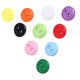 thumbnail image 2 of Moyic 750 Unids/set Botones de 2 agujeros Ropa DIY Costura Artesanía Botones redondos de plástico Accesorios de costura Tela de costura y artesanía Moyic HA7798-00B, 2 of 6