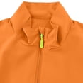 thumbnail image 6 of Men's Jackets Cameland Men's Solid Color Long-sleeved Stand-up Collar Workwear Waterproof Windbreaker Jacket Orange L, 6 of 9
