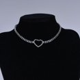thumbnail image 4 of Anillo de estrangulamiento Love para mujer (negro), anillo de estrangulamiento con forma de corazón de gamuza, anillo de estrangulamiento punk gótico, anillo de estrangulamiento de cuero de poliureta, 4 of 5