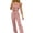 Pink, variant on Tank Top and Pants Pajama Set, Women's 2 Piece Pajama Set Sleeveless Cami Top and Long Pants Sleepwear Lounge Sets Cute Pajamas for Women Pink L