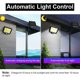 thumbnail image 2 of Lámpara solar potente para exteriores con sensor de movimiento, 120 LED, luces solares de iluminación blanca a prueba de agua para jardín, terraza, patio, puerta, luz de seguridad para estacionamiento, 2 of 5
