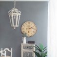 thumbnail image 5 of Llinc Store 23" x 23" Antique Farmhouse Wall Clock Frameless Decorative Clock for Living Room Kitchen Home Office, 5 of 9