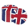 thumbnail image 1 of Union Jack Tableware Union Jack Tablecloth/Paper Plates/ Napkins / Cups / Spoons / Fork / Triangle Flags Banner Dinnerware Queens Platinum Jubilee 2022 Decorations Party Supplies, 1 of 7