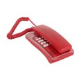thumbnail image 4 of Corded Telephone, Mute Function Quick Flash Function KXT-438 ABS  Function Wall Telephone  for Home for School Red,White, 4 of 7