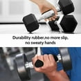 thumbnail image 5 of Weight Lifting Gloves for Men Women: Rubber Gym Weightlifting Anti-Slip Workout Grips for Gym Training and Exercise, Weight Lifting, Dumbbell, Deadlift, Bar Pad Pull Up Grippers No Sweaty, 5 of 10