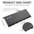 thumbnail image 5 of 7.6V/60Wh PW23Y RNP72 Battery For Dell XPS 13 9360 XPS 13-9360-D1605G Series, 5 of 8