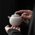 thumbnail image 4 of Household Tea Making Kettle Kung Fu Teaware Gifts Japanese Coarse Pottery Teapot Handmade Anti Scalding Pot With Filter 180ml, 4 of 11