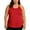Red, variant on Diufon Workout Tank Tops for Women Plus Size Racerback Crewneck Top Soft Casual Sleeveless Sport Yoga Shirts