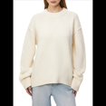 thumbnail image 1 of Suéter de Mujer, Cuello Redondo, Larga, Holgado, Tejido Suave, Dobladillo Acanalado, para Otoño e Invierno. Lechoso Talla Única, 1 of 10