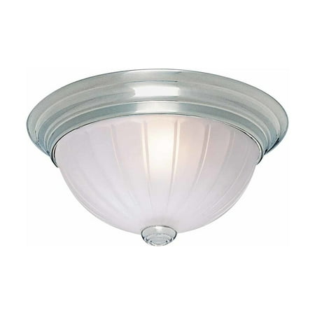 

Volume Lighting V7822-33 Two Light Flush Mount Brushed Nickel