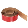 thumbnail image 3 of 9.84Ft x 2" Floor Transition Strip, Adhesive Vinyl Floor Cover Strips, Brown Wood Grain, 3 of 7