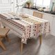 thumbnail image 1 of Interior Softness Dcor Line COZY HEART Rectangular PVC tablecloth Without 90 x 90 cm, 1 of 5