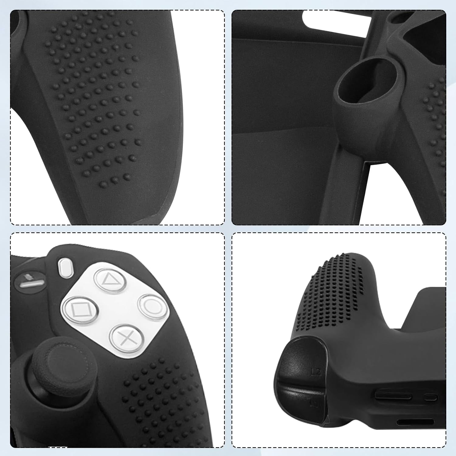 Qoosea Silicone Case for Playstation Portal - Shock