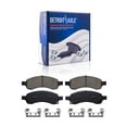 thumbnail image 4 of Detroit Axle - Front Brake Kit for 2009-2012 Chevy Colorado GMC Canyon Replacement 2009 2010 2011 2012 Disc Brake Rotors 6pc Ceramic Brakes Pads, 4 of 7