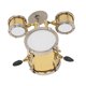 thumbnail image 5 of Modelo de juego de batería réplica de instrumento musical realista modelo Mini juego de batería Metal decorativo fino pintado compacto para amantes de la música ANGGREK Otros, 5 of 8