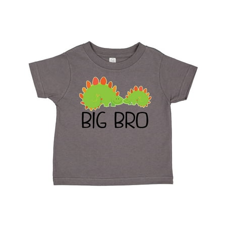 

Inktastic Big Bro Dinosaur Brother Announcement Gift Toddler Boy Girl T-Shirt