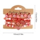 thumbnail image 3 of Juego de 5 pulseras de corazón para San Valentín para mujer, de arcilla polimérica, con cuentas de corazón rojo, pulsera de cerámica, 3 of 6