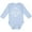 AE-Light Blue, variant on Laissez Les Bon Temps Rouler Mardi Gras Boys or Girls Long Sleeve Baby Bodysuit