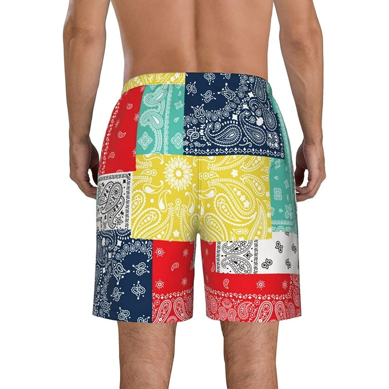 Bandana Board Swim Shorts - Ready-to-Wear
