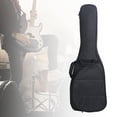 thumbnail image 2 of Tachiuwa Black Electric Guitar Bag Padded Backpack Case Cover Waterproof Convenient Grip, 2 of 8