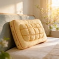 thumbnail image 7 of Nublia Pineapple Pillow, Pineapple Cloud-Like Down Pillow, Balanced Softness +Support, Ideal for Back + Side Sleepers, 29 * 19inch,Yellow, 7 of 7