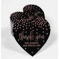 thumbnail image 2 of Inkdotpot Thank You For Sharing Our Special Day Bridal Shower-Baby Shower-Retirement-Wedding-Birthday Bottle Tag Real Rose Gold Foil Favor Hang Tags Pack Of 50, 2 of 6