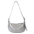 thumbnail image 1 of Bolsa De Hombro Bolso de cadena para mujer PU cuero moda sólido ajustable correa de hombro Shopper monedero Ehuebsd Para Estrenar, 1 of 8