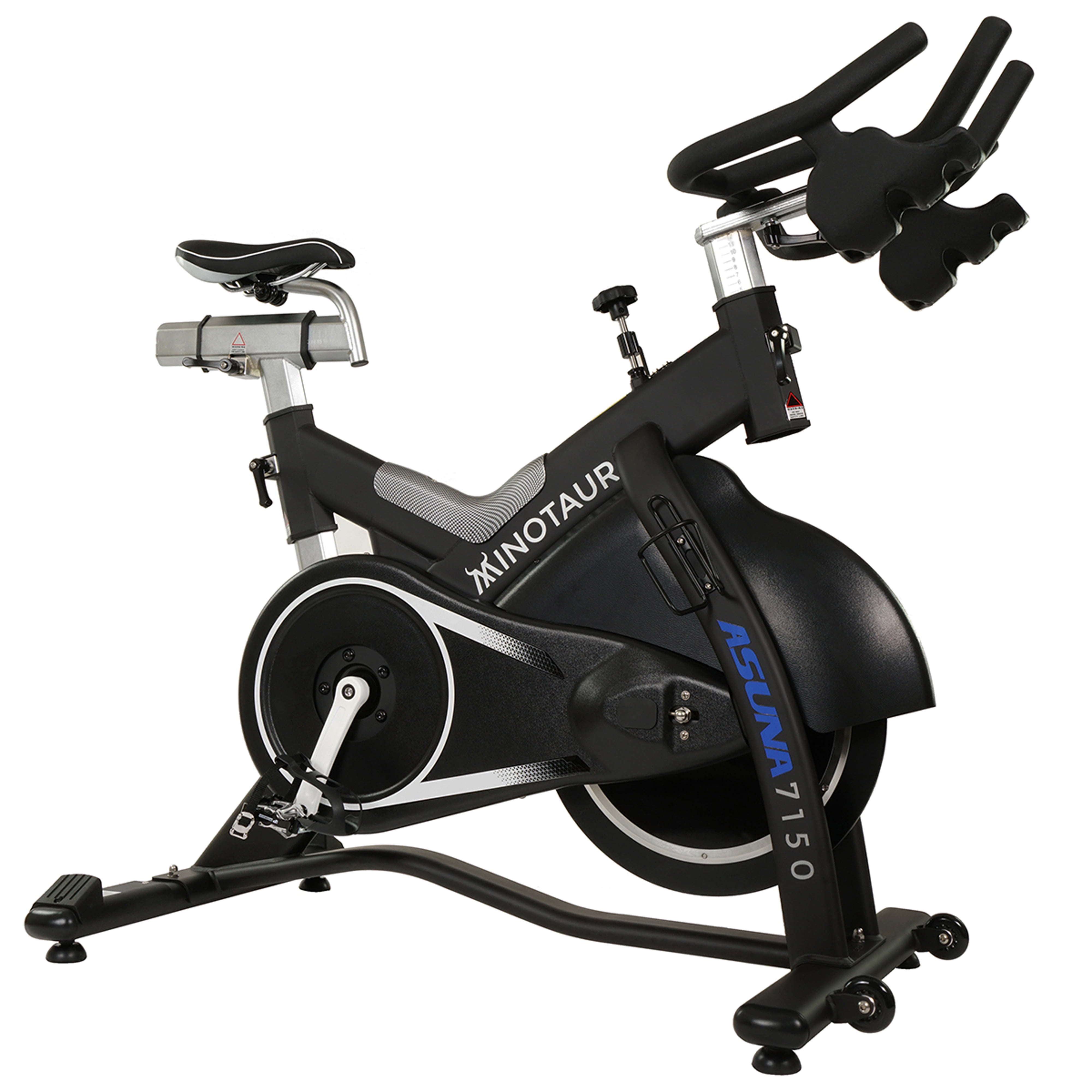ASUNA Minotaur Cycle Exercise Bike - Magnetic Belt Drive High Weight Capacity Commercial Indoor Cycling Bike