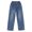 Blue, variant on Godderr Girls Solid Color Jeans for Toddler Kids 5-14Y Mid Waist Casual Trousers Autumn Outdoor Wide-Legged Pants