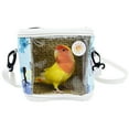 thumbnail image 3 of Bird Carrier Breathable Small Animals Pet Travel Cage with Transparent Window, 3 of 8
