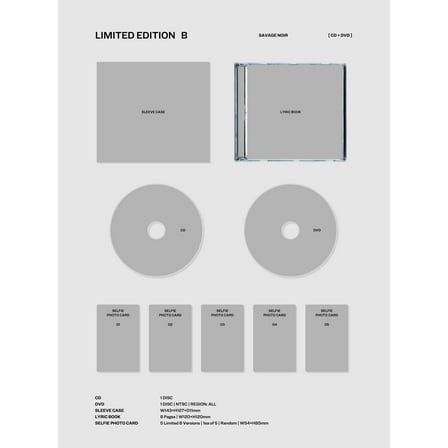 Le Sserafim - UNFORGIVEN [Limited Edition B] - Music & Performance - CD