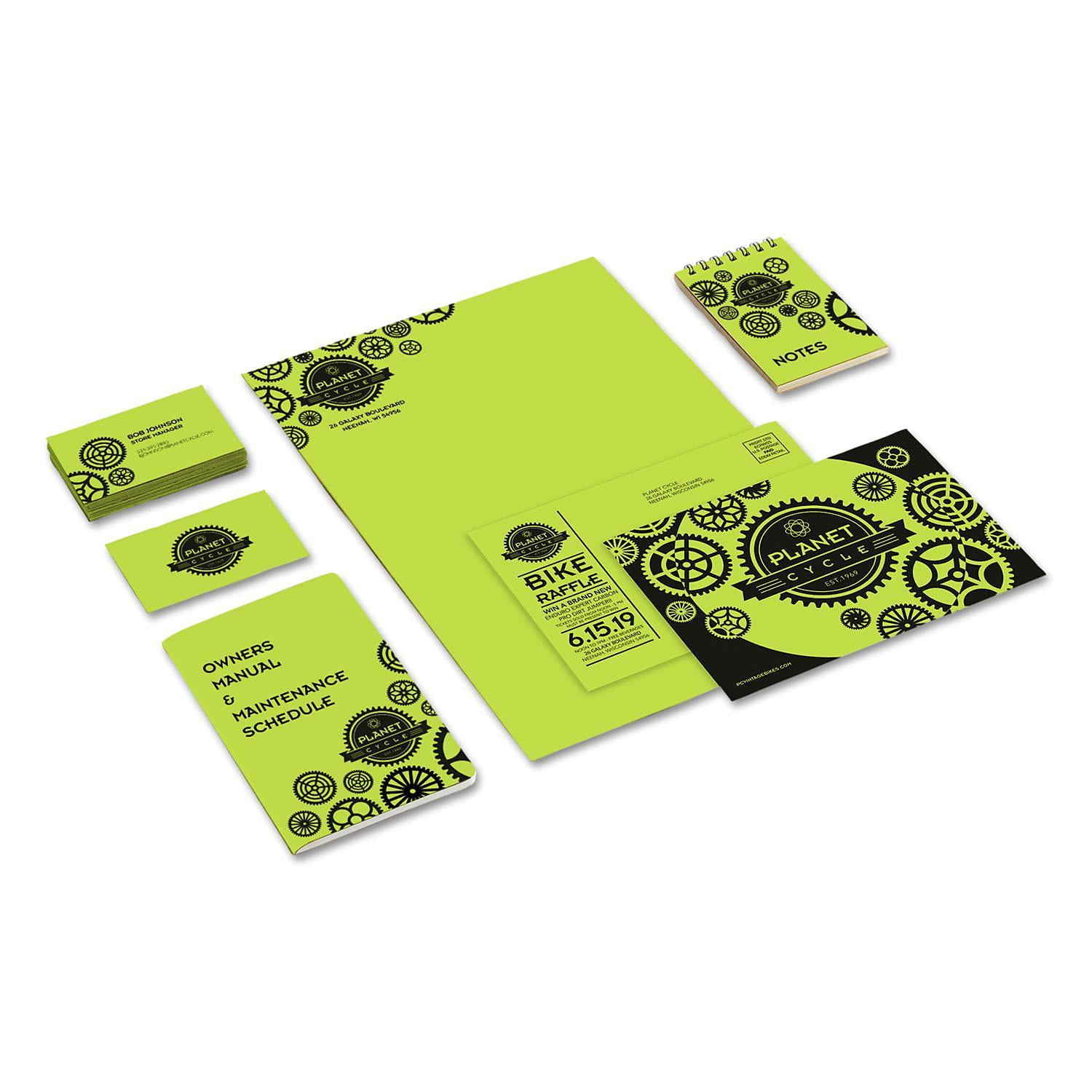 Astrobrights Colored Cardstock, 8.5" x 11", 65 lb/176 gsm, 250 Sheets-Vulcan Green