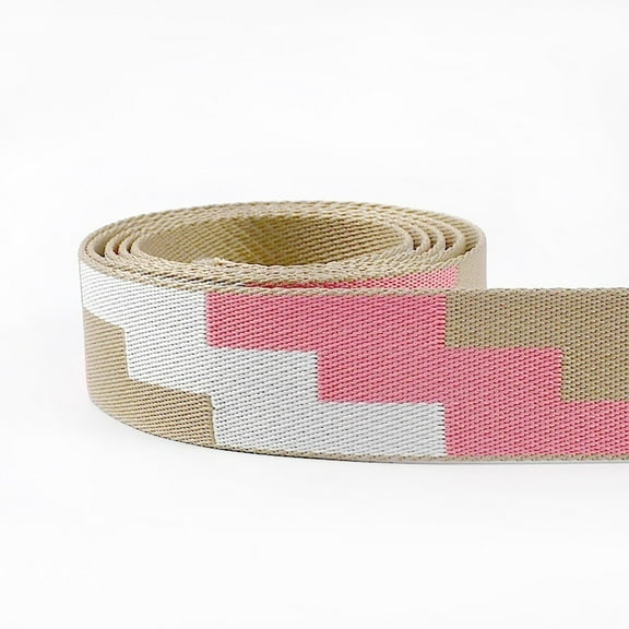 5Meters 38mm Jacquard Webbing Tapes for Bag Strap Ethnic Ribbon Luggage Decor Sewing Bias Band DIY Belt Shoes Accessories