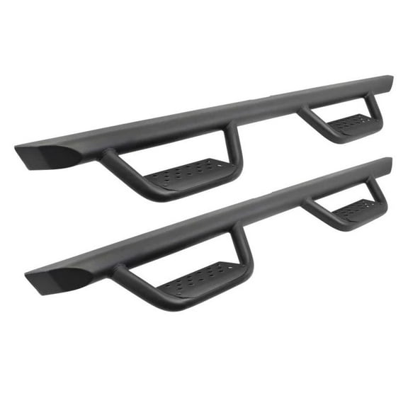 Go Rhino D20080T Dominator Xtreme D2 Side Steps - 80" long - BARS ONLY For 99-24 Ram, Ford, Chevrolet, Toyota, Dodge, GMC