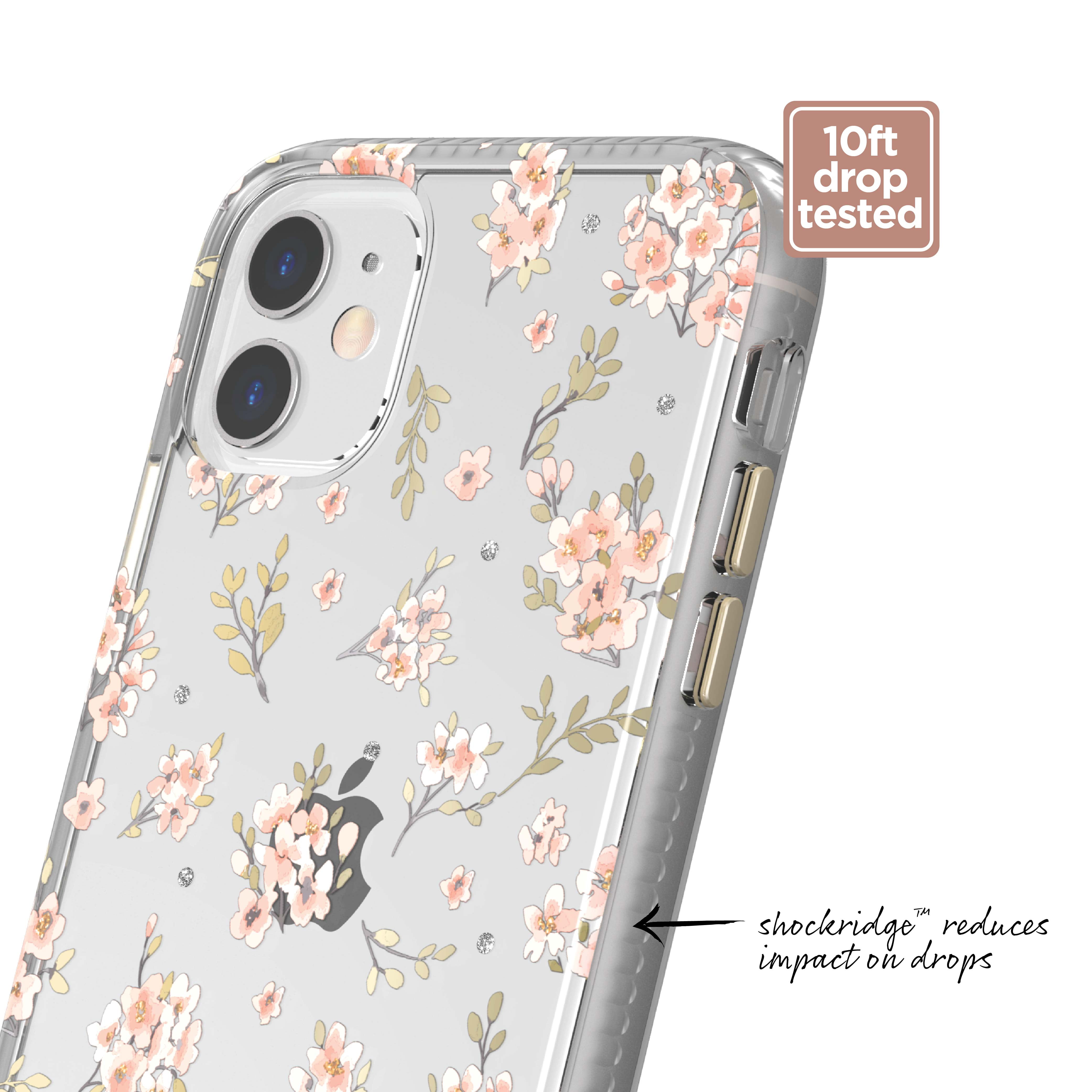 Petite Pink Floral - Premium Fashion Phone Case for iPhone 11 / iPhone XR, You deserve something pretty!