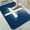 Cross on Blue Background, variant on 1pc Whale Pattern Bathroom Rug Bathroom Decor and Accessories- Durable,Anti Slip,And Quick Drying,Suitable For Indoor/outdoor Use - Perfect For Bathrooms,Bedrooms,Kitchens