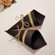 thumbnail image 5 of Bewildely 50 piezas de dulces, galletas, aperitivos, conos para envolver, banquete de boda, bolsa de regalo portátil, papel de embalaje, Artesanía Negro, 5 of 6