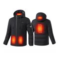 thumbnail image 2 of USB Intelligent Constant Temperature Heated Windproof Plus Size Coat For Men And Women Winter 4 Heated Jacket Coat, 2 of 4