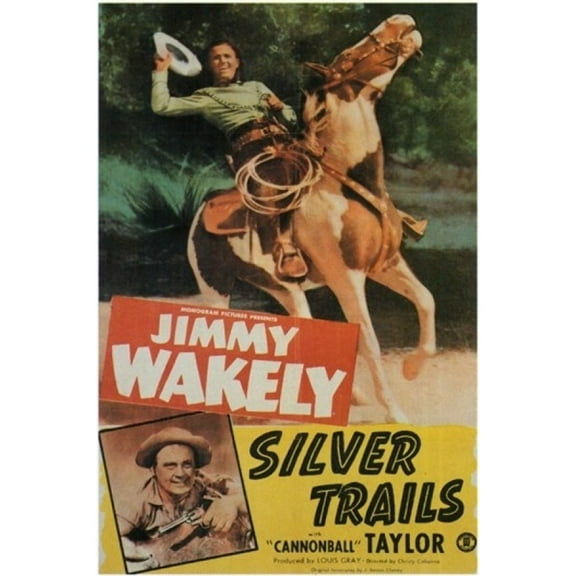 Posterazzi MOV199973 Silver Trails Movie Poster - 11 x 17 in.