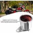 thumbnail image 5 of Tacómetro para motocicleta, tacómetro, medidor, tacómetro universal de 12 V con pantalla LED para motocicleta, medidor de tacómetro electrónico de 13 000 RPM, 5 of 5