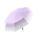 thumbnail image 1 of Injueey Colores múltiples ligeros y portátiles plegables compactos del paraguas del amplio disponibles Paraguas de lluvia Lavanda Púrpura, 1 of 6