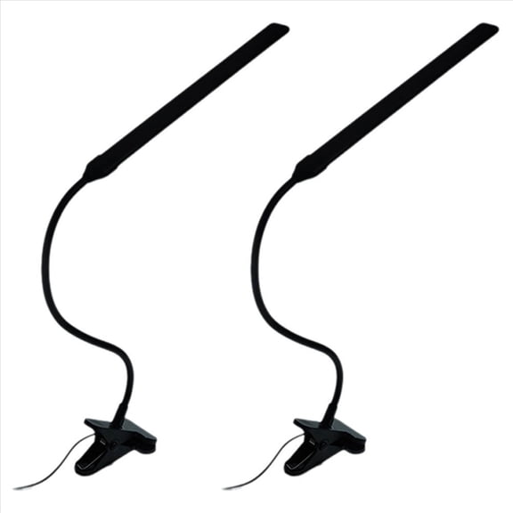 Rollbacks & More 2X Clip-on LED Easel Light with ClearSun Technology,Clamp Light, Adjustable and Flexible Neck for Lighting